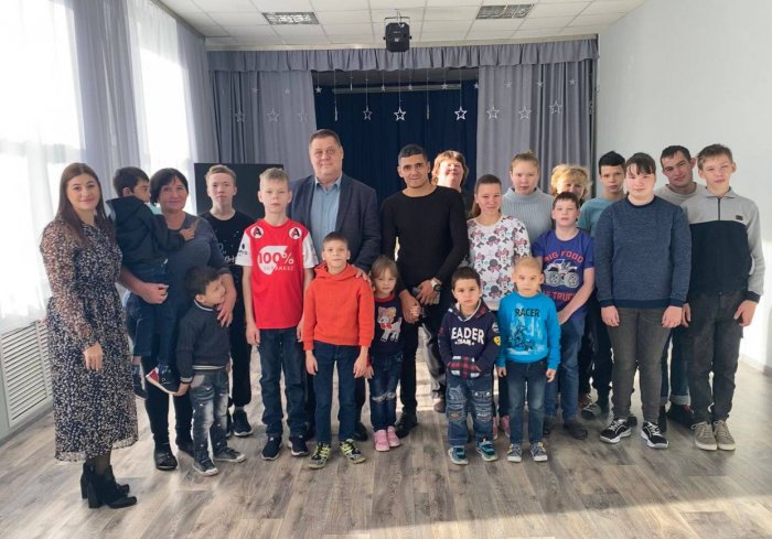 Посещение детского дома Орбита